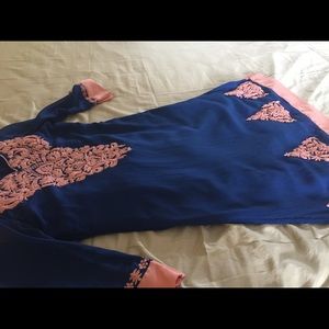 Pakistani Indian three piece shalwar suit